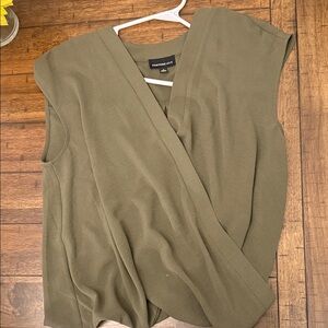 Fortune + Ivy Olive Green Women's Blouse